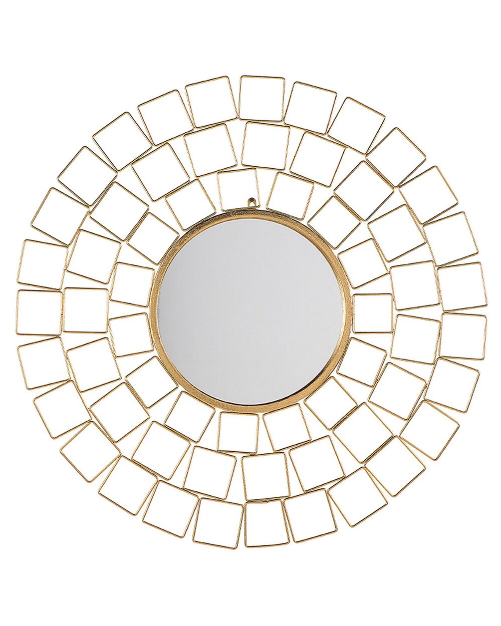 Wall Mirror LABRIT 90 cm 90 cm Metal Gold