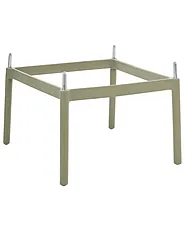 Set of 2 Bar Chairs ARICCIA Synthetic Material Green_1149266