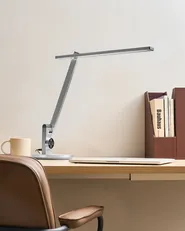 LED Desk Lamp CETUS with Dimmer Silver_1018676