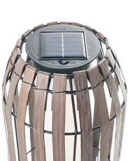 Solar Powered Lantern MUZIZI 69 cm Dark Brown_1042988