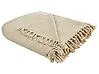 Pläd CHAOHANI 200 x 220 cm Beige