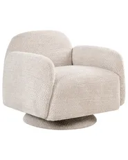 Nojatuoli pyörivä AAPUA Kangas Beige_1019561