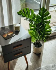 Konstgjord växt MONSTERA PLANT 94 cm Grön_989200