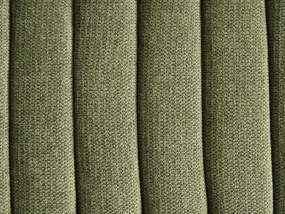 Upholstered Storage Bench SALIDA Fabric Green_1038321
