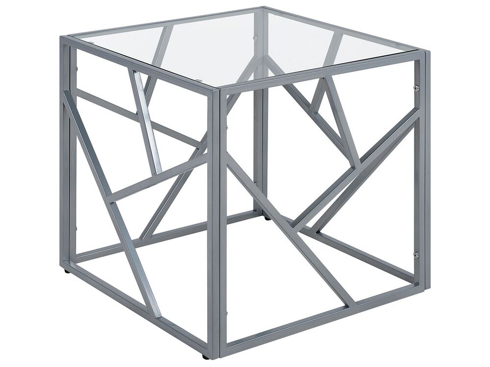 Sidobord ORLAND Glas Silver