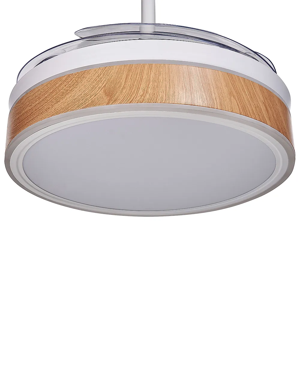 Takfläkt med lampa FREMONT med fjärrkontroll LED Vit_862435