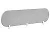 Desk Screen SPARKY 180 x 40 cm Light Grey
