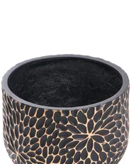 Plant Pot VENTINA 54 cm Black_1086679