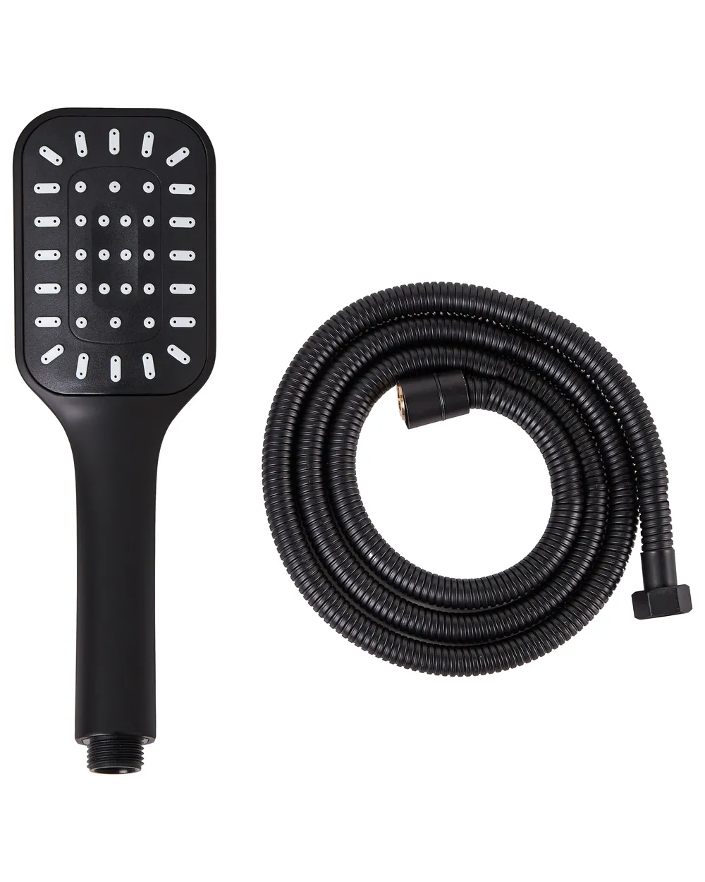 Shower Head and Hose Kit AMAJA Black_988435