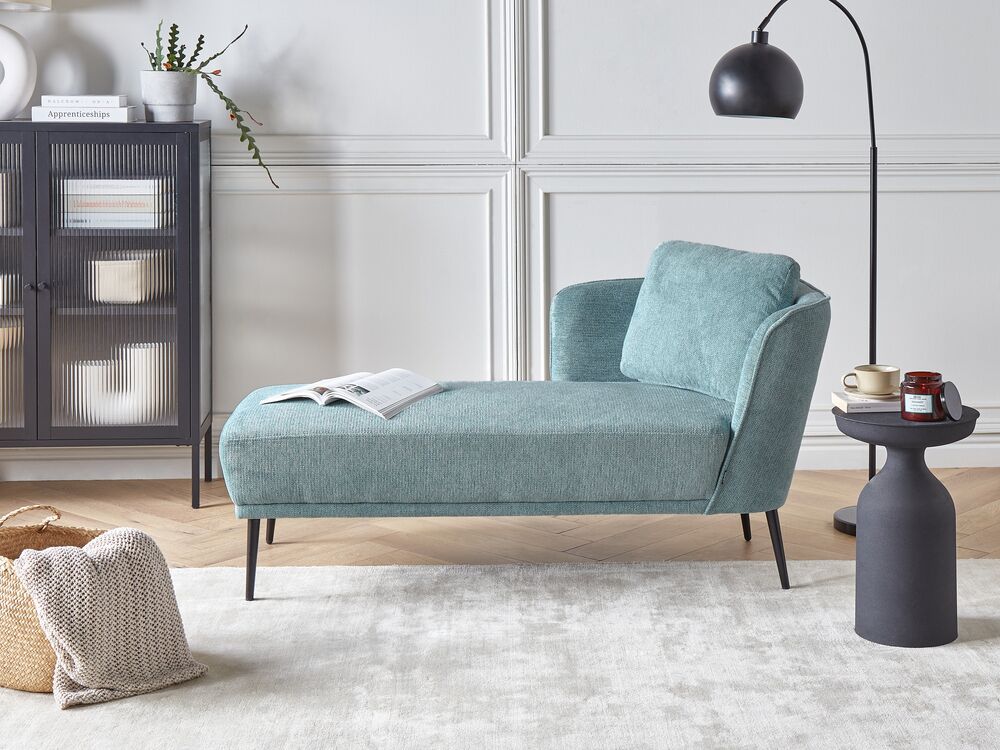 Right-Hand Chaise Longue ARTHEZE Fabric Blue