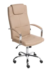 Kontorsfåtölj WINNER Konstläder Sandbeige_1024584