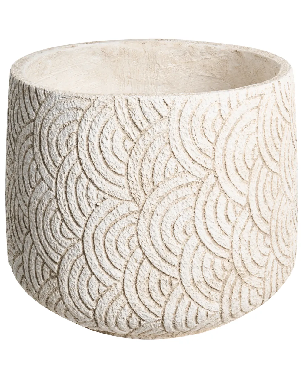 Plant Pot ERIROS 31 cm Light Beige