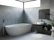 Corner Bath PARNAIBA 1700 x 800 mm White Left Hand_1032971