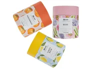 Doftljus 3-pack COLORFUL BARREL Sojavax Orientaliska doftnoter Örtiga doftnoter Blommiga doftnoter_874661