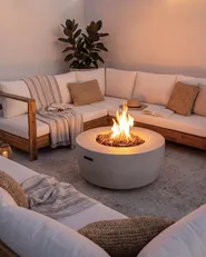 Fire Pit INDUS Light Grey_774028