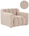 Armchair AGERUP Boucle Beige