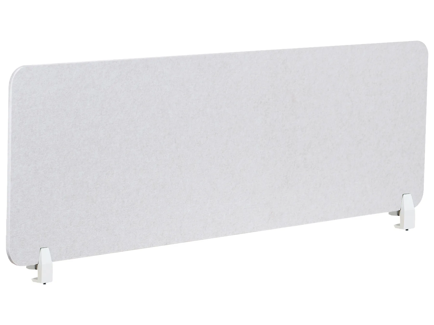 Skillevegg for skrivebord SPLIT 160 x 50 cm Off white_1015203