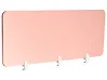 Työpöydän väliseinä SPLIT 180 x 50 cm Persikka