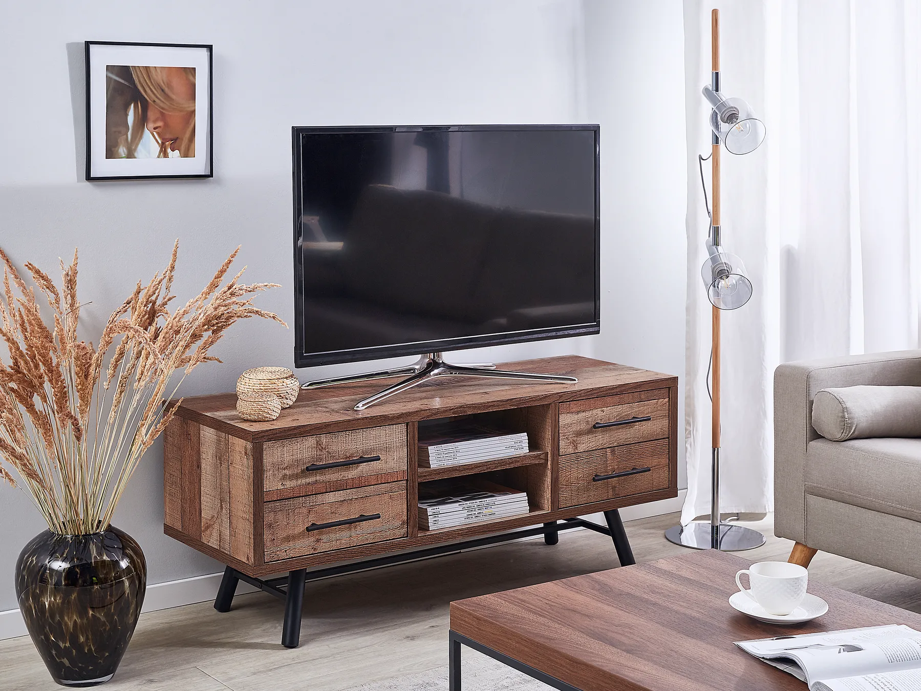 TV Stand ATLANTA Brown_757055
