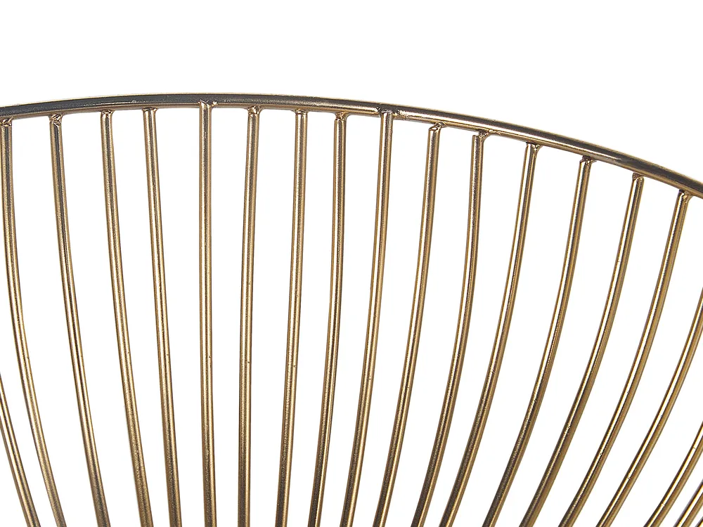 Set med 3 dekorativa skålar GARUT Metall Guld_849326