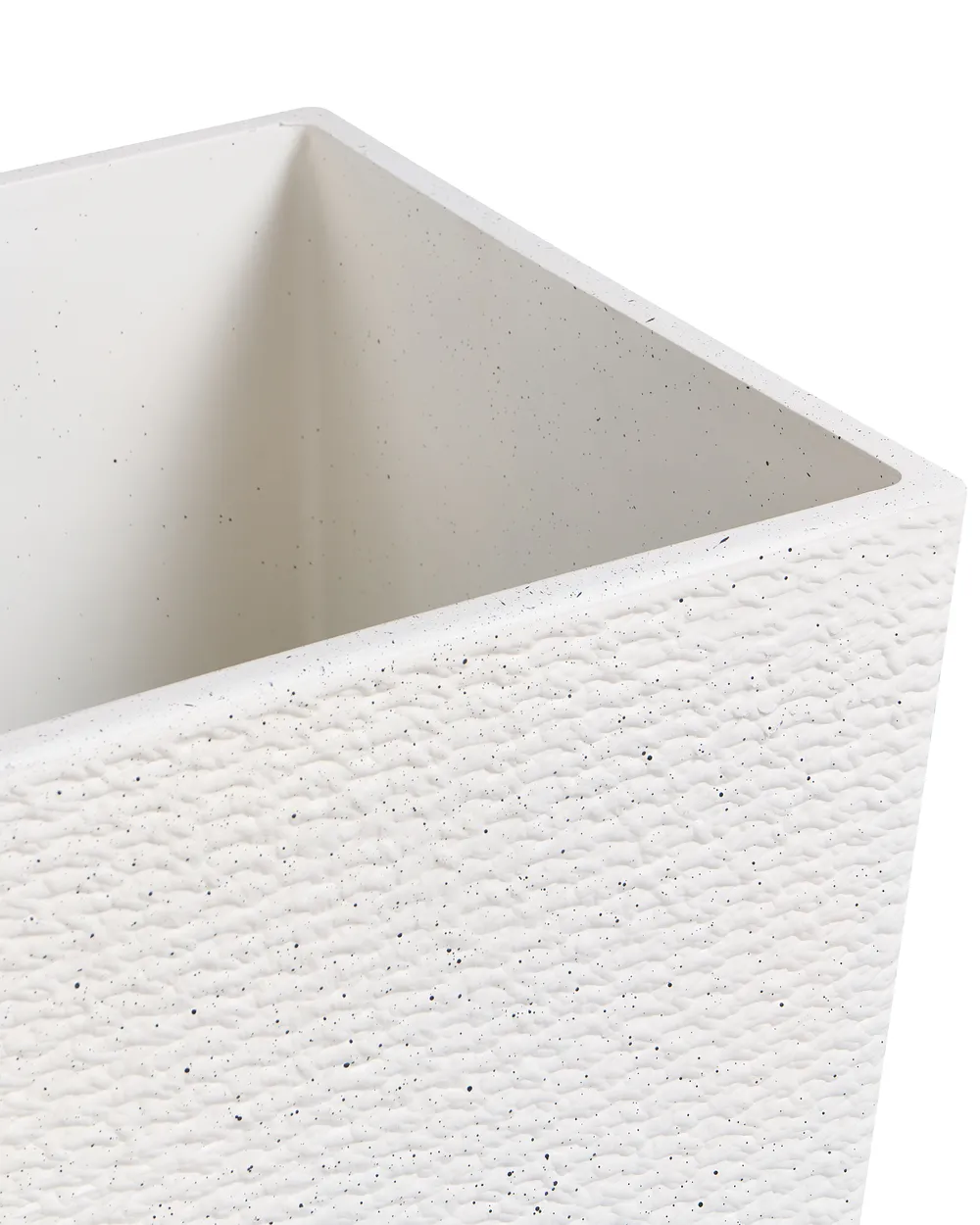 Sett med 2 plantepotter CYRODALIS 42 cm Hvit_1123840