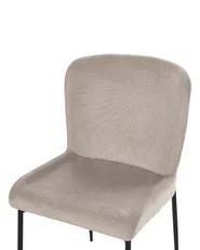Set med 2 matstolar ADA Taupe_873305