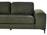 Corner Sofa 4 Seater KIRUNA Velvet Dark Green Right Hand_958057