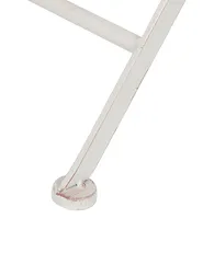 Set of 2 Garden Chairs STIFFE Metal White_856134
