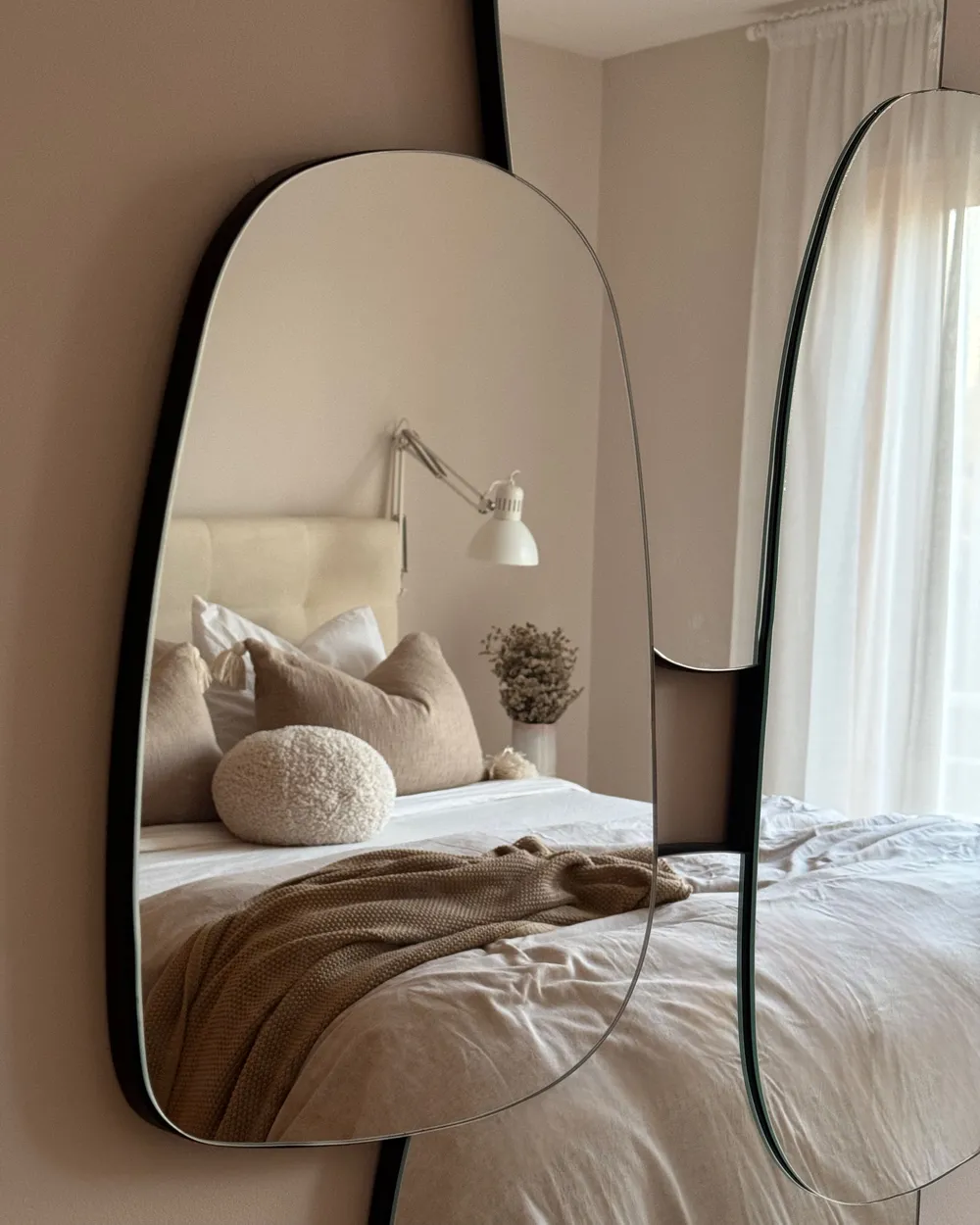 Wall Mirror VOUZON 80 cm 120 cm Silver_953871
