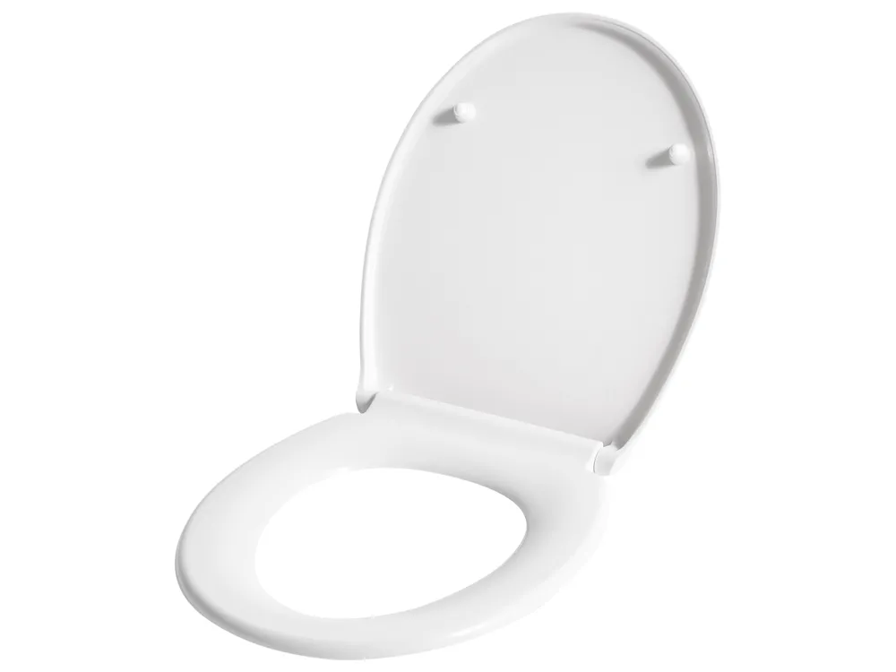 Toilet Seat PAPURI Soft Close Duroplast White_1016497