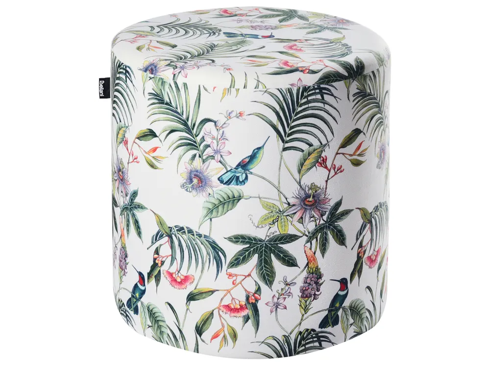 Pouffe LOVETT Velvet Multicolour
