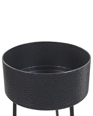 Kukkateline LEIKA 29 cm Metalli Musta_804759