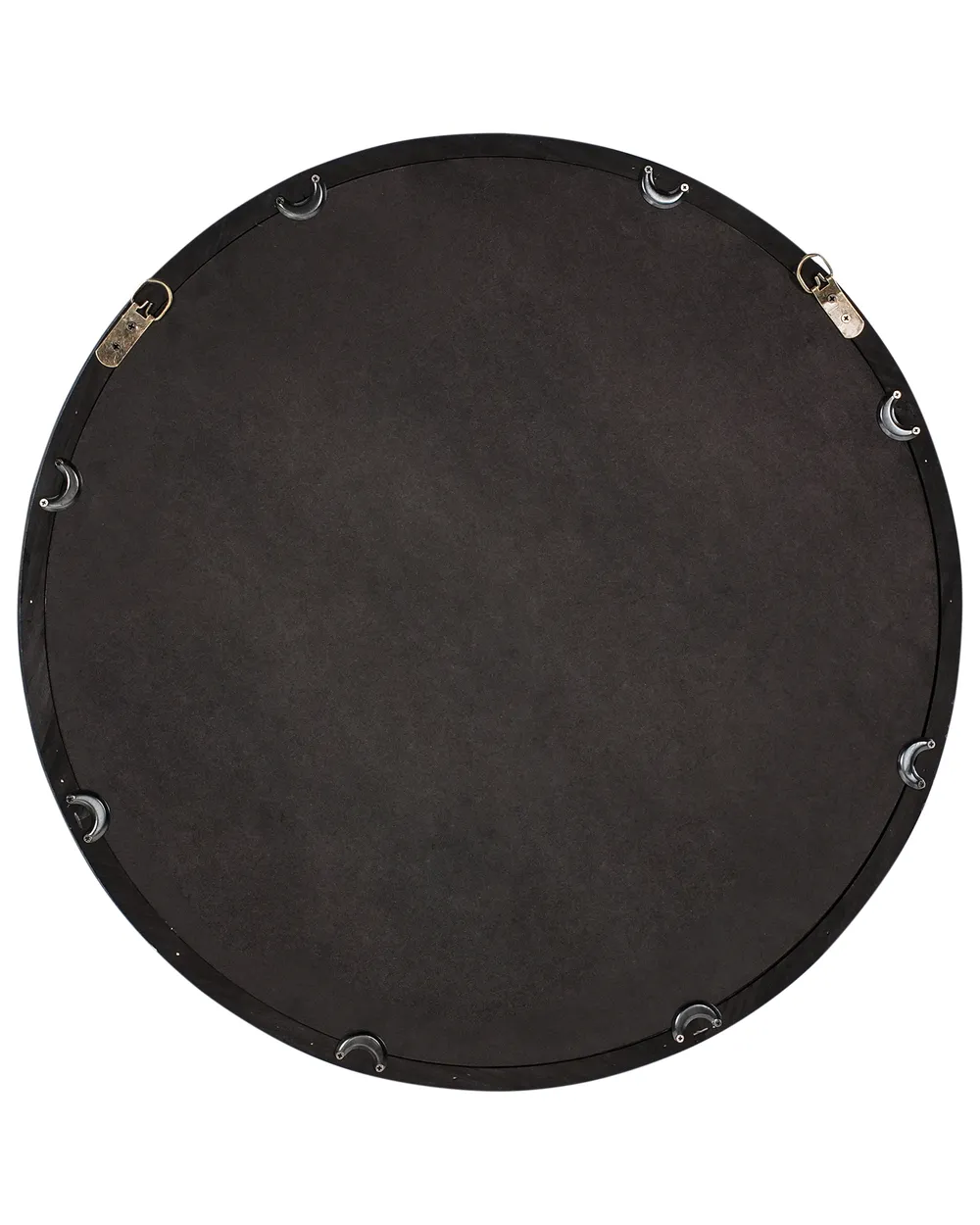Väggspegel LANGON 60 cm 60 cm Furu Mörkbrun_1003375