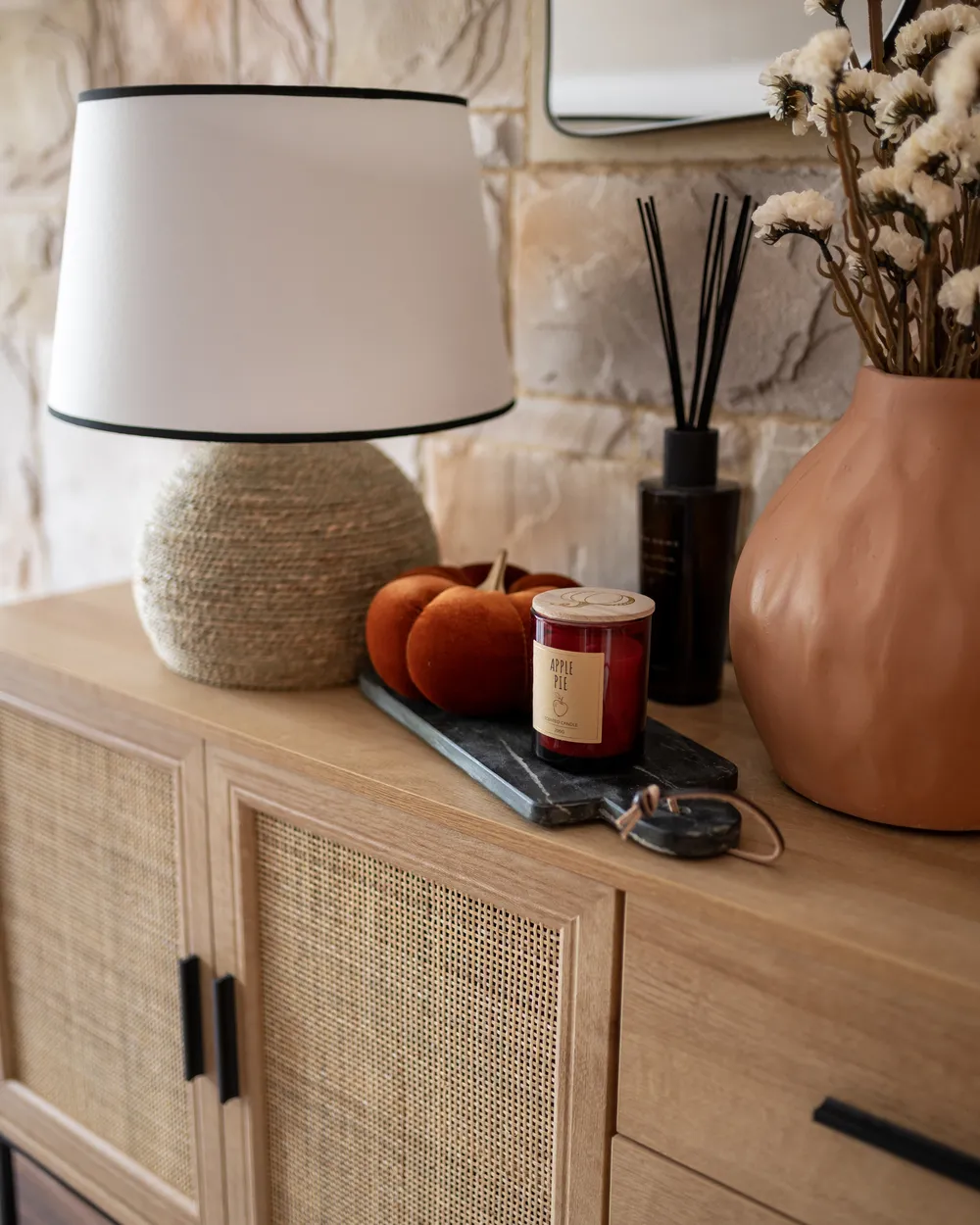 Table Lamp GROWEE Wicker Natural_942683