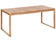 Garden Dining Set 8 Seater SASSARI II Certified Acacia Wood Light Brown_923781
