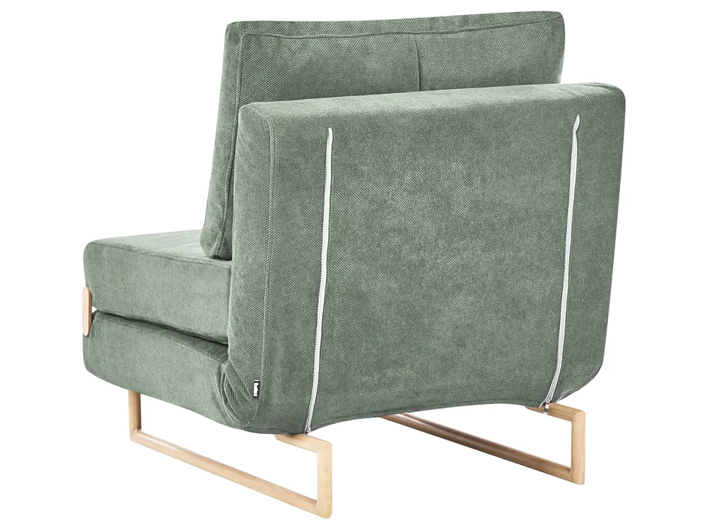 Living Room Set 6 Seater JERSLEV Fabric Light Green_1013712