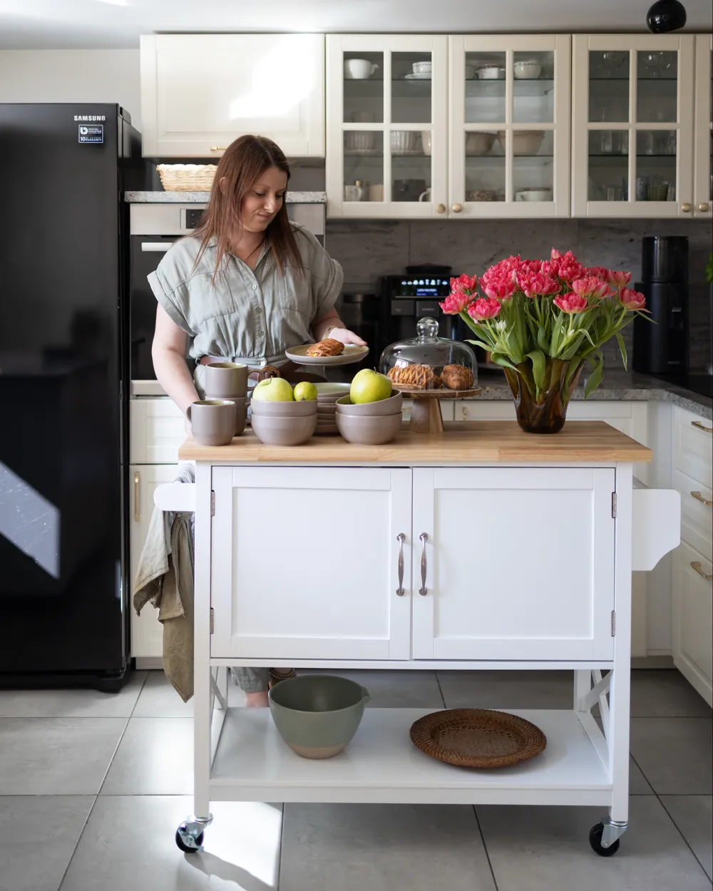 Kitchen Trolley MELE White_1065620