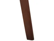 Extending Dining Table MADOX Dark Walnut 120/150 cm 75 cm_422599