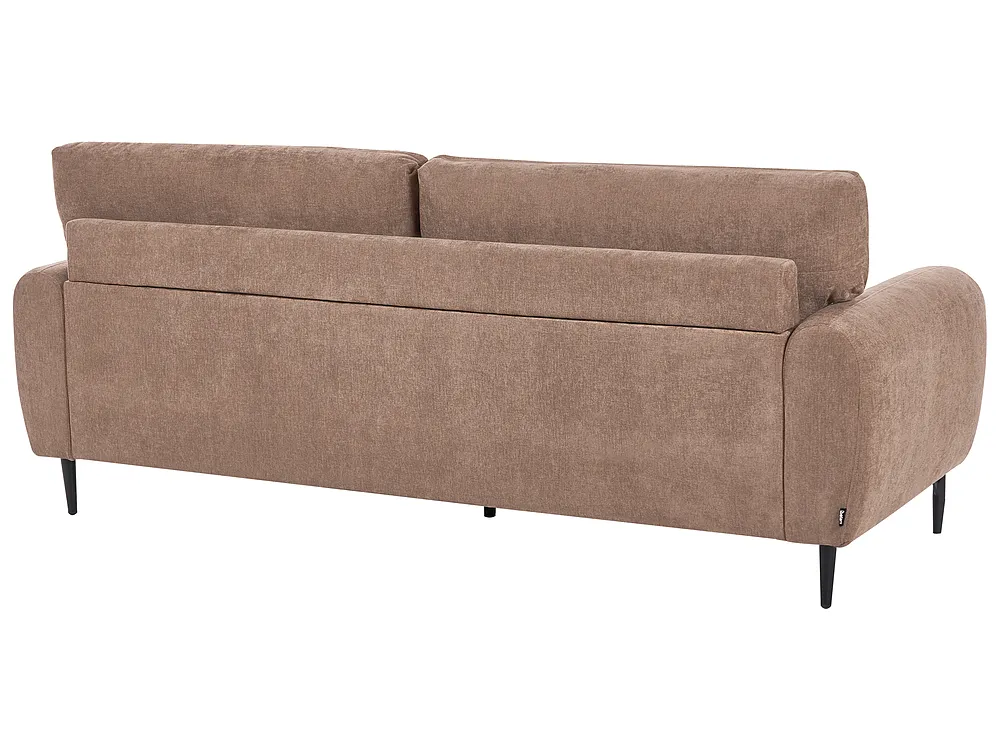 Sofa 3 Seater SKARO Chenille Brown_1156653