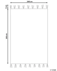 Matta AYGEZARD Flerfärgad 200 x 300 cm Kelim Ull_859220