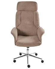 Kontorsstol PILOT Bouclé Brun_1024625