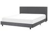 Fabric Bed Grey ALBI Various Sizes