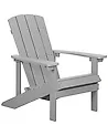 Puutarhatuoli ADIRONDACK Vaaleanharmaa