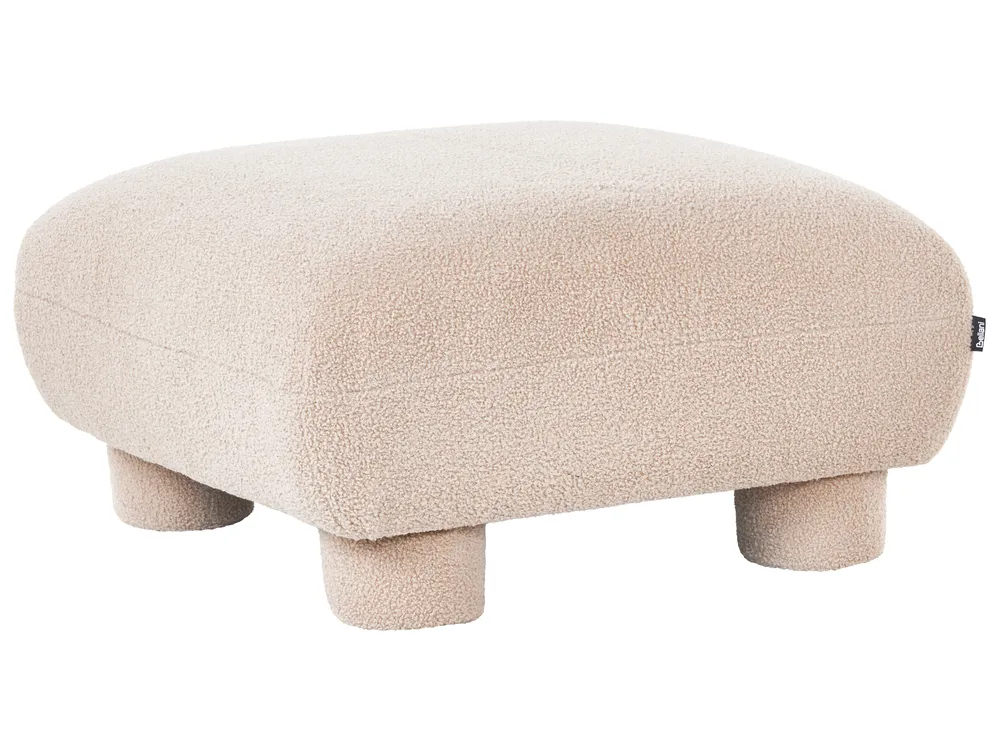 Ottoman MJALBI Boucle Beige_1075239