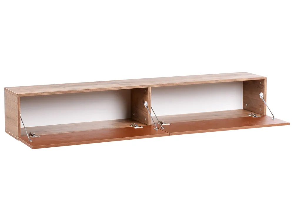 Wall Mounted TV Stand GLADSTONE Red_973464