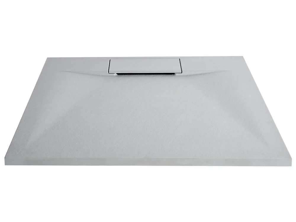 Suihkuallas AZZURRO 80 x 80 x 3 cm Harmaa_968680