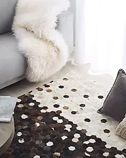 Rug EYIM Brown 160 x 230 cm Leather_1177803