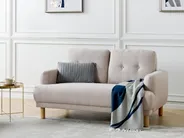 Sofa 2 Seater TUVE Fabric Taupe_911770
