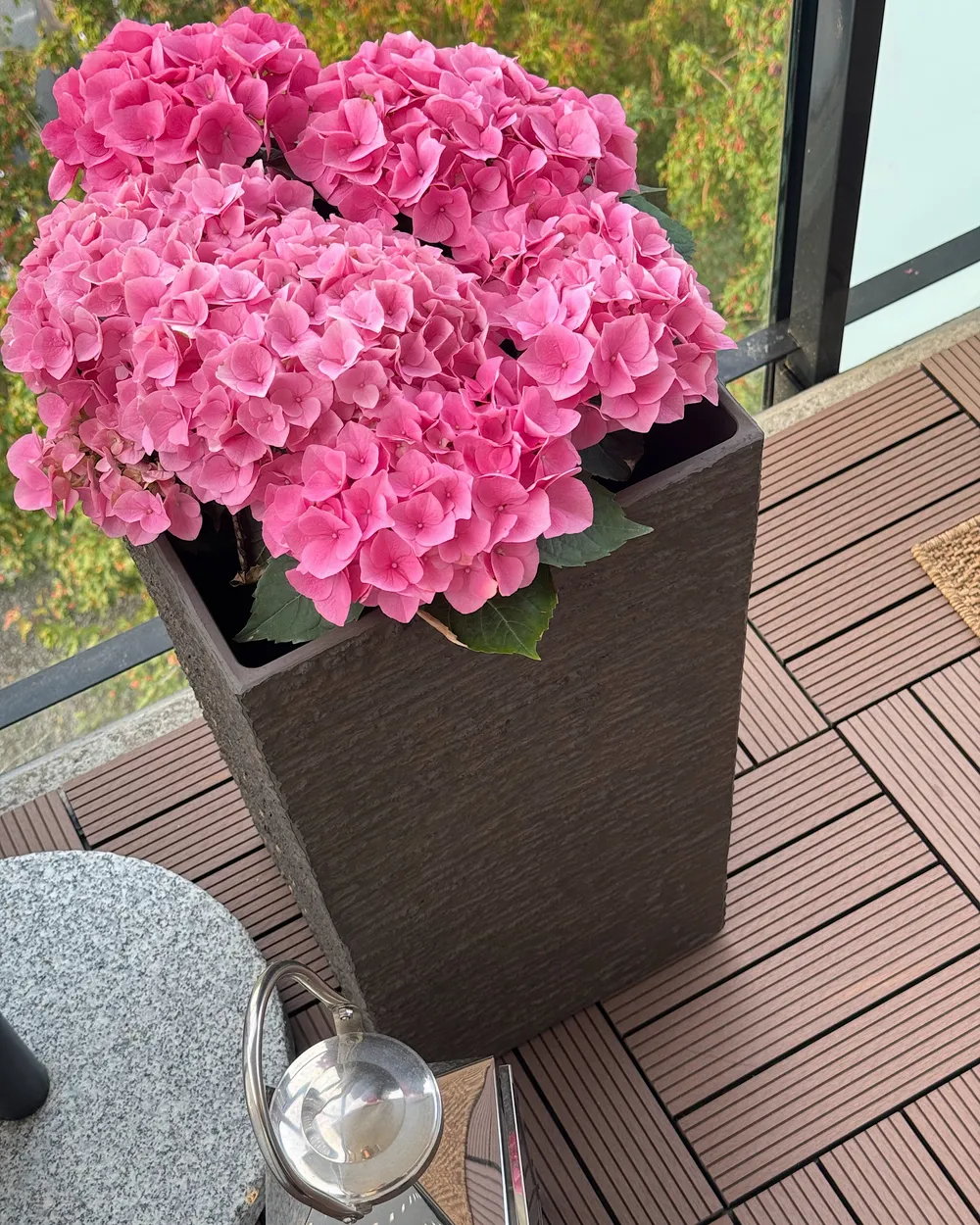 Blomkruka TENNO 30 cm Mörkbrun_1019836