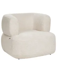 Armchair LOHJA Chenille Light Beige_1079414